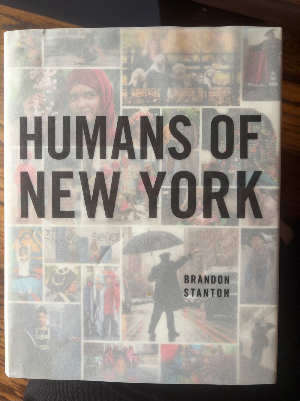 Humans of New York Hardcover Book by Brandon Stanton - White & Black Cover